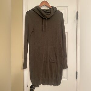 New Artisan NY olive green dress Small Bohme Anthropologie boho $79